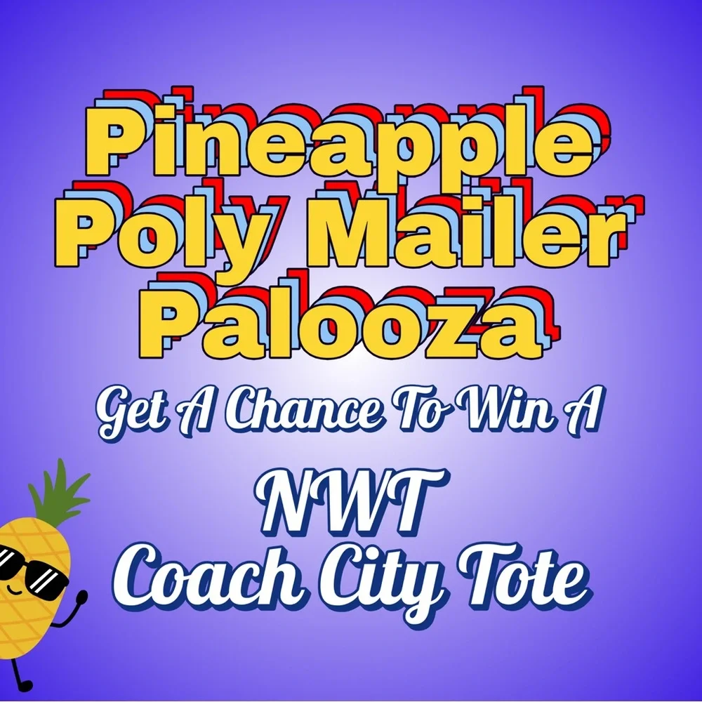 🍍🎟️ Pineapple Palooza Poly Mailer Ticket 🎟️🍍